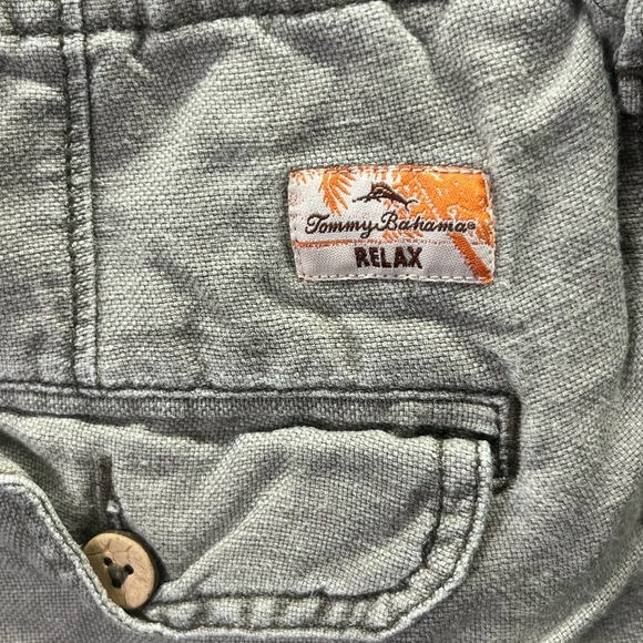 Tommy Bahama Relax Linen Shorts Men’s XL Casual Khaki Island Summer Beach 2066 - Picture 6 of 7